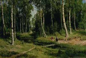 I Birkeskoven, 1883